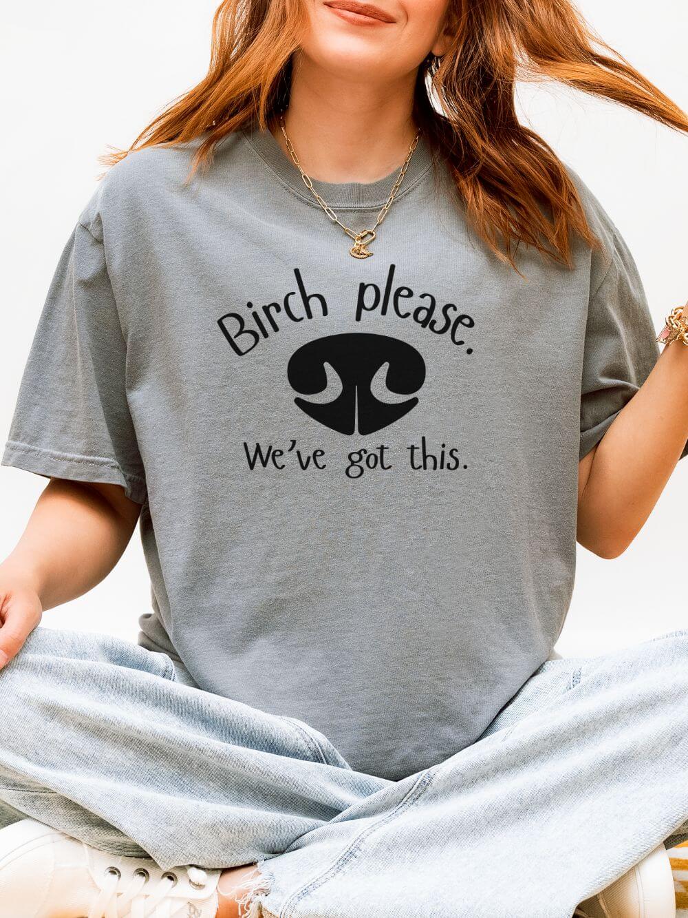 Birch Please We've Got This Dog Scent Sport Nosework Comfort Colors Unisex T-Shirt - Sydney So Sweet