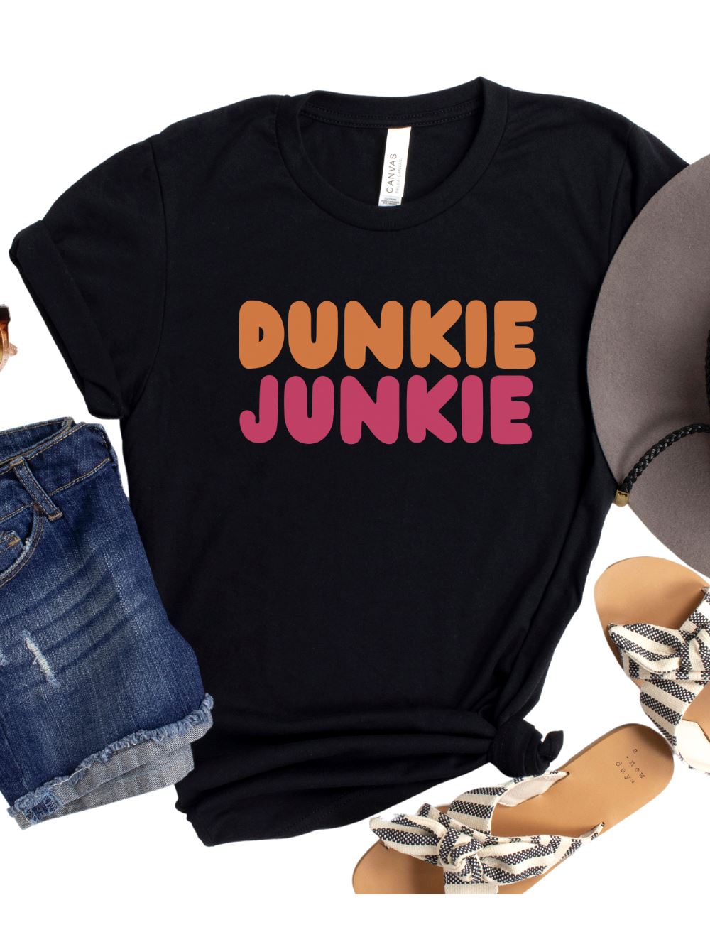 Dunkie Junkie Women's Short Sleeve Graphic T-Shirt - Sydney So Sweet