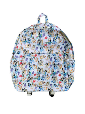 Blue Dog Fun Full Size Kids' School Backpack - Sydney So Sweet