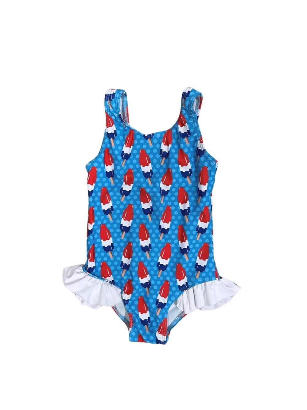 Bomb Pop & Splash Girls Patriotic One-Piece Swimsuit - Sydney So Sweet