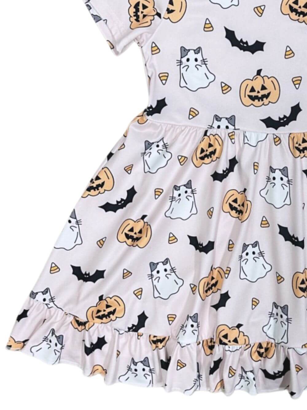 Boo Crew Cutie Girls Halloween Twirl Dress - Sydney So Sweet