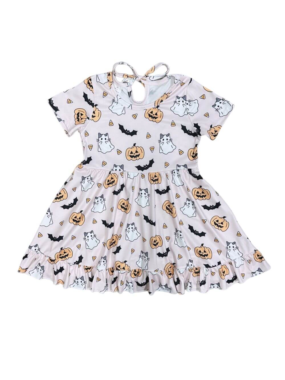 Boo Crew Cutie Girls Halloween Twirl Dress - Sydney So Sweet