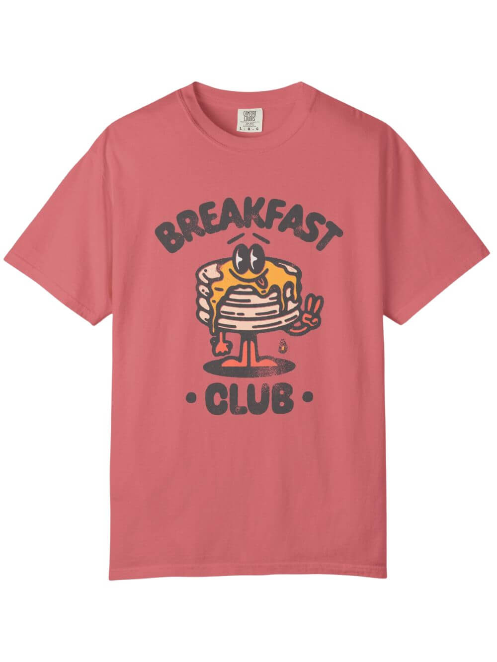 Breakfast Club Unisex Tee Comfort Colors Pancake Lover Short Sleeve Graphic T-Shirt - Sydney So Sweet