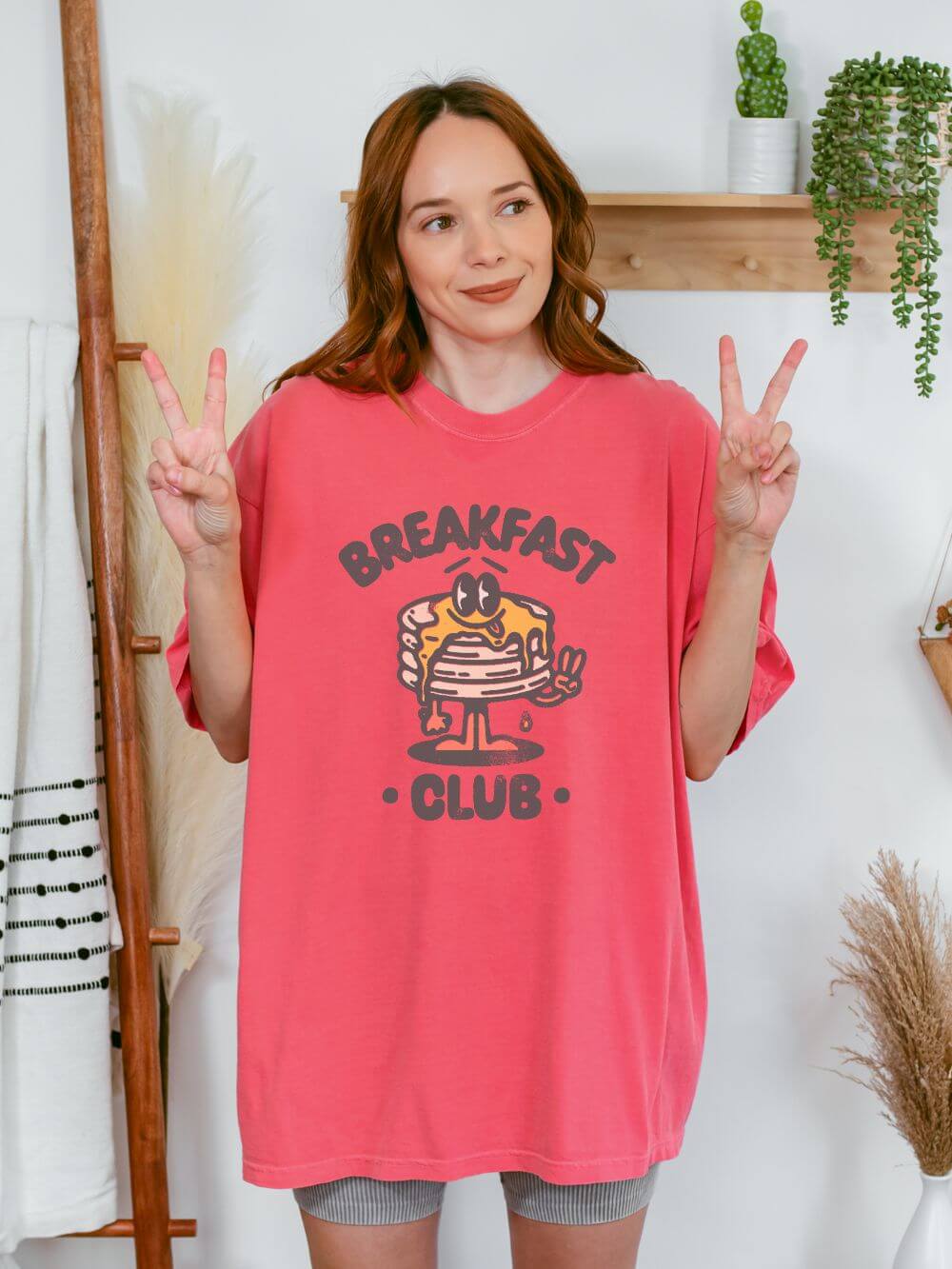 Breakfast Club Unisex Tee Comfort Colors Pancake Lover Short Sleeve Graphic T-Shirt - Sydney So Sweet