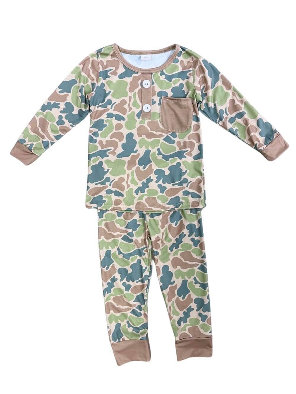 Girls camo pyjamas sale