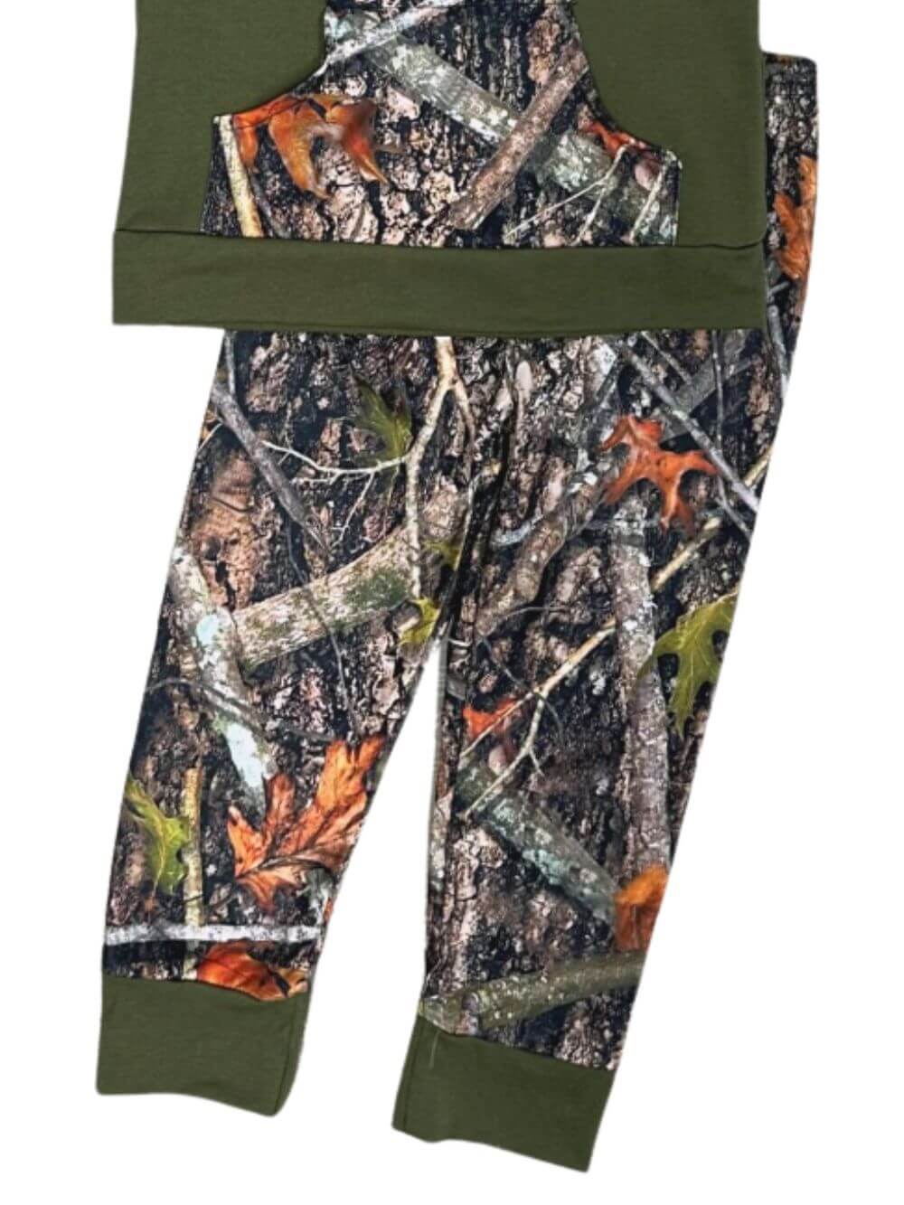 Campfire Camo Boys Fall Hoodie Lounge Outfit - Sydney So Sweet