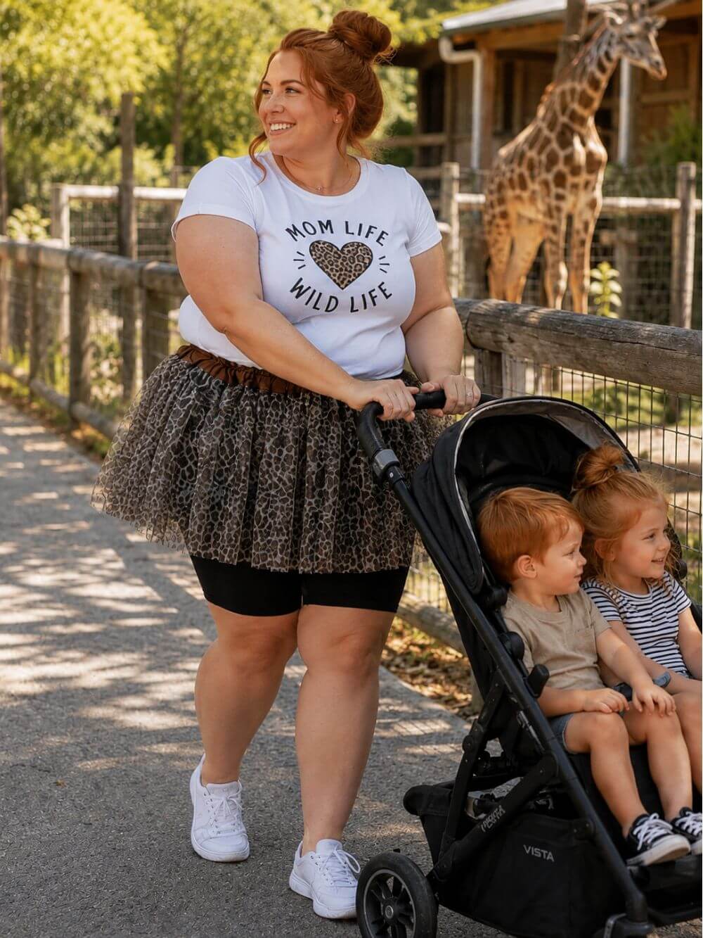 Cheetah Plus Size Adult Tutu Skirt - Women's Plus Size 3- Layer Basic Ballet Costume Dance Tutus