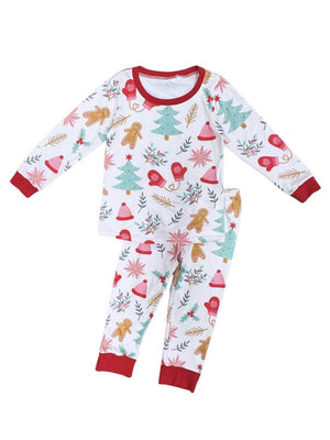 Christmas Cheer Girls or Boys Long Sleeve Pajama Set - Sydney So Sweet