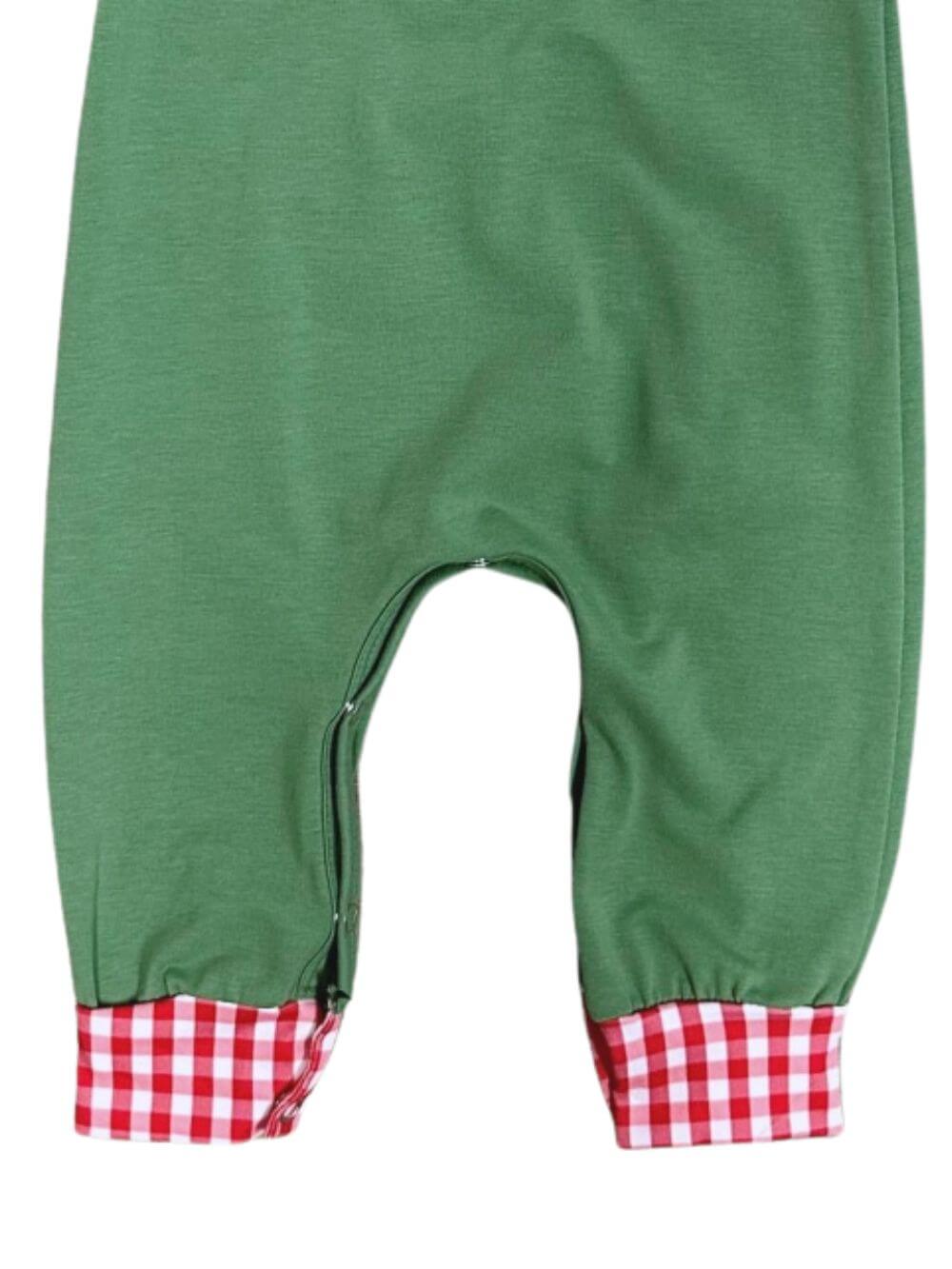 Christmas Milk & Cookies Santa Claus Baby Romper - Sydney So Sweet