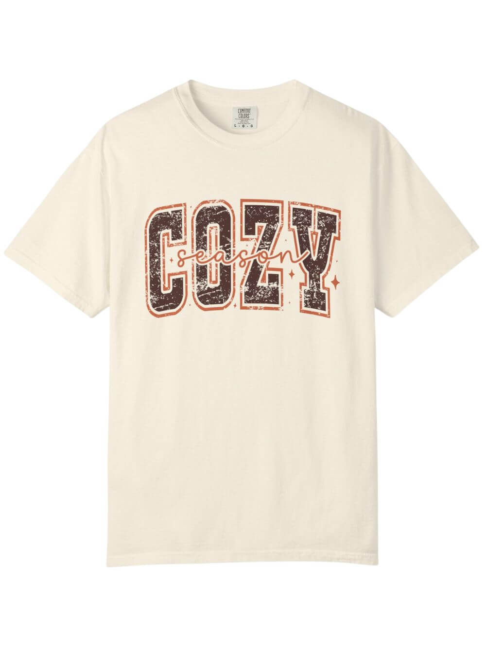 Cozy Season Unisex Tee Comfort Colors Fall Short Sleeve Graphic T-Shirt - Sydney So Sweet
