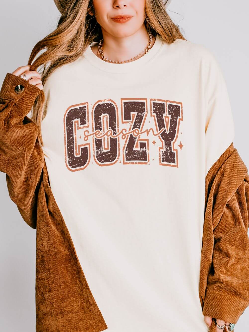 Cozy Season Unisex Tee Comfort Colors Fall Short Sleeve Graphic T-Shirt - Sydney So Sweet