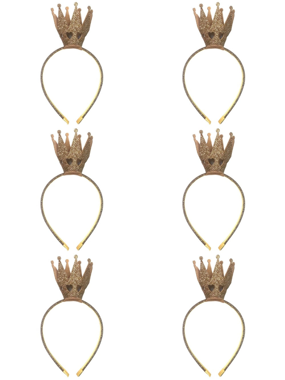 Golden Princess Headband Crown Kid or Adult Costume Accessory