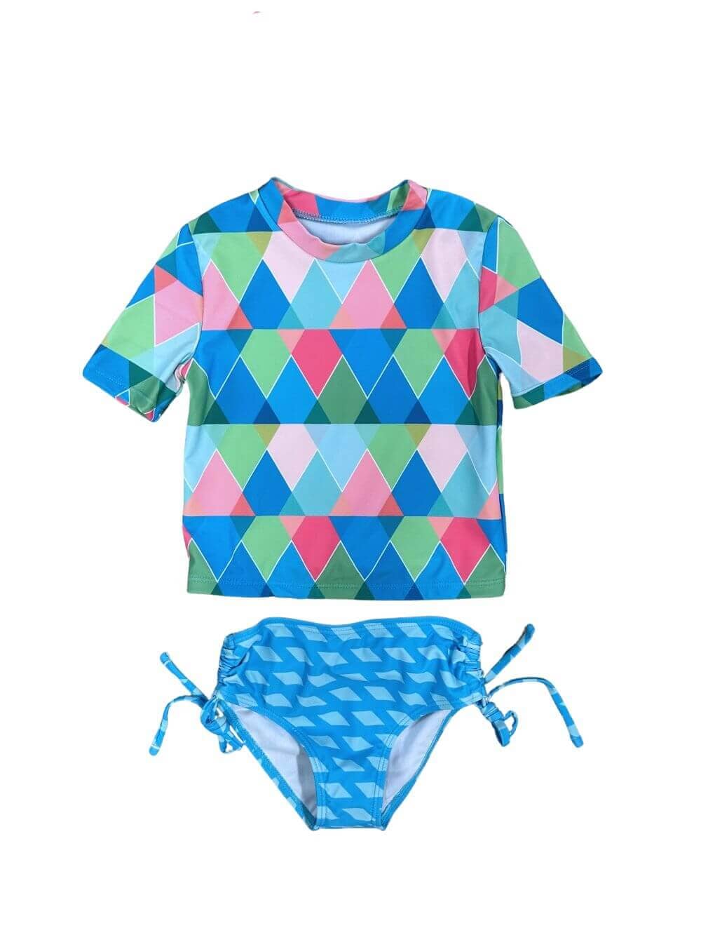 Diamond of the Sea Girls 2 Piece Swim Set