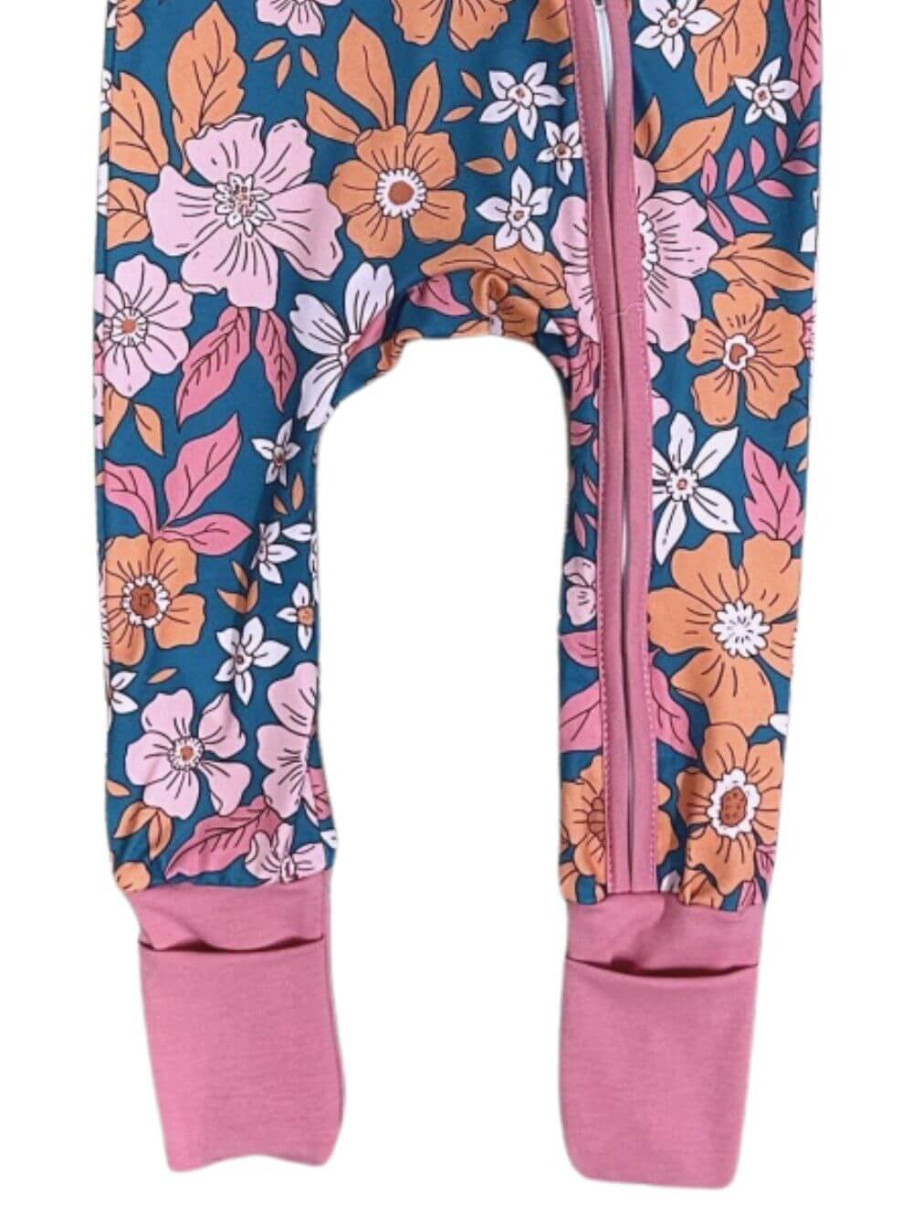 Fall Garden Dreams Girls Baby Convertible Romper - Sydney So Sweet