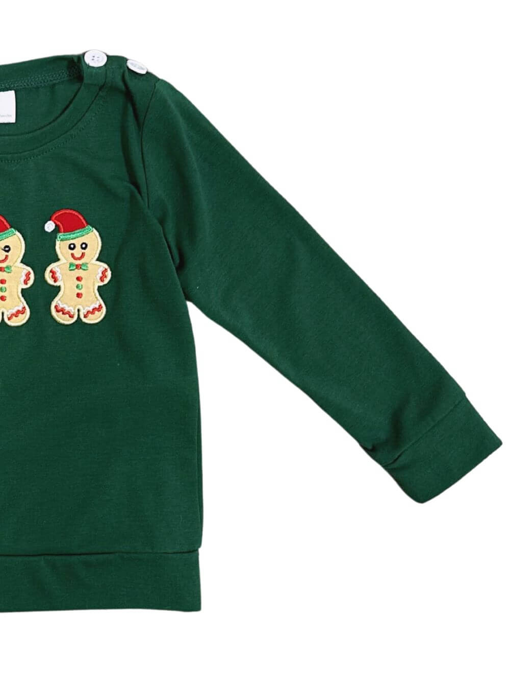 Festive Gingerbread Friends Christmas Top - Sydney So Sweet