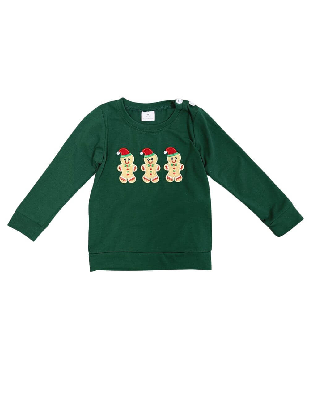 Festive Gingerbread Friends Christmas Top - Sydney So Sweet