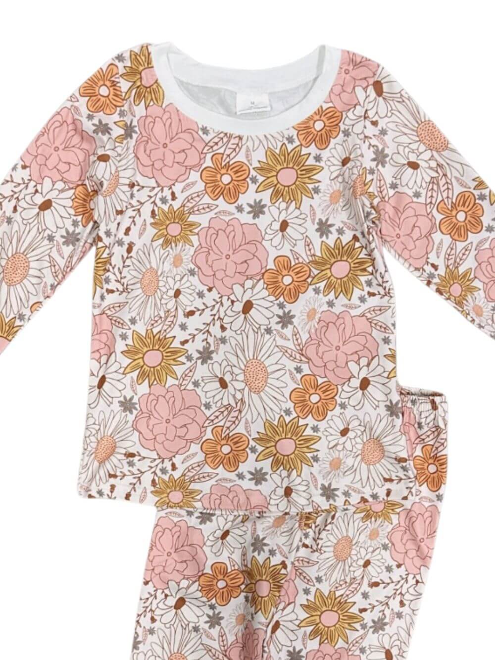 Floral Spice Dreams Girls Fall Lounge Set - Sydney So Sweet