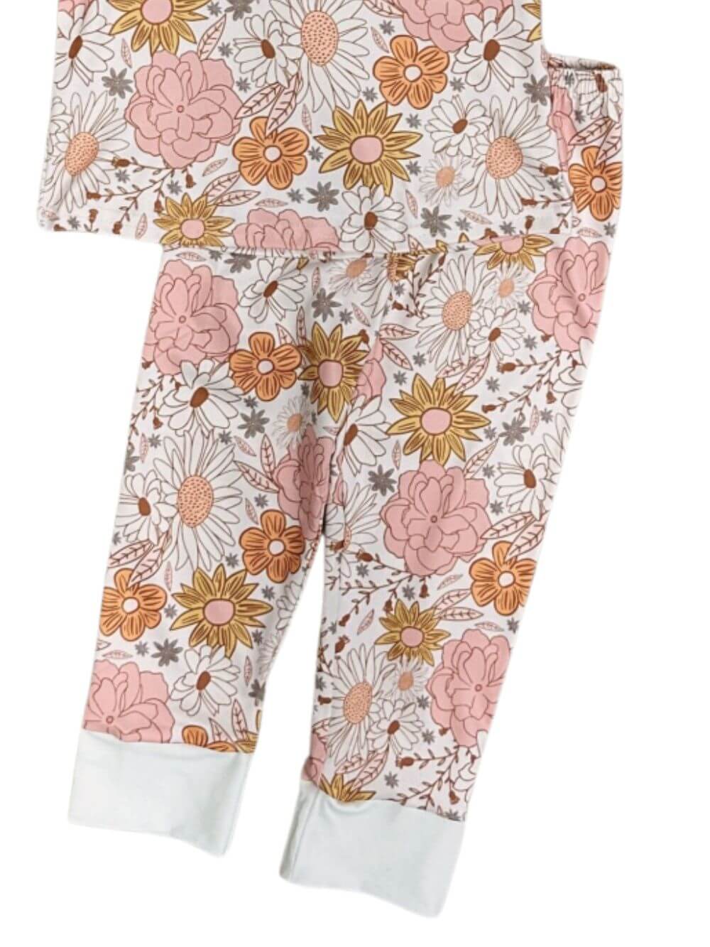 Floral Spice Dreams Girls Fall Lounge Set - Sydney So Sweet