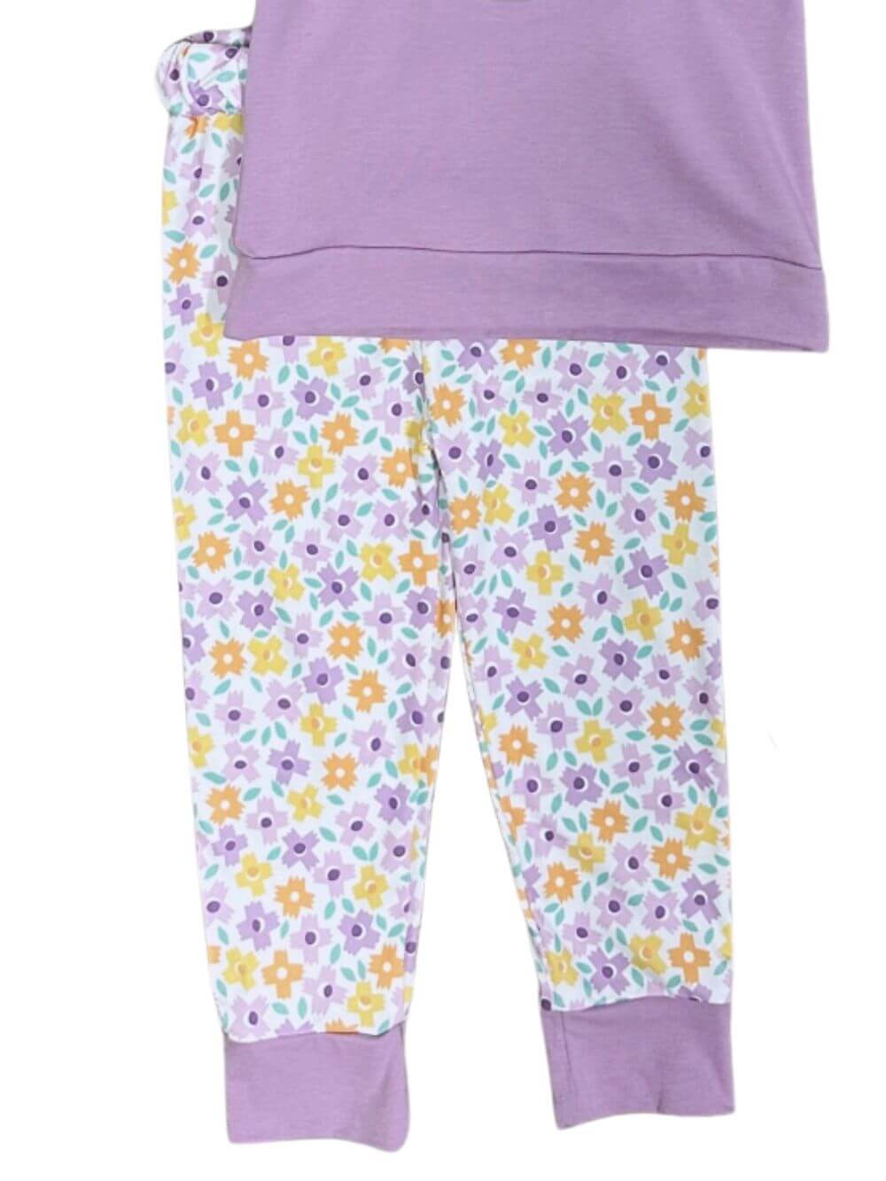 Flower Boo Girls Halloween Ghost Hoodie Outfit - Sydney So Sweet