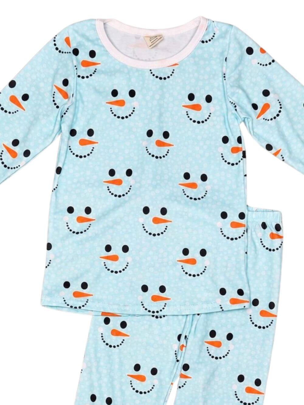 Frosty Snowman Smiles Kids Christmas Lounge Set