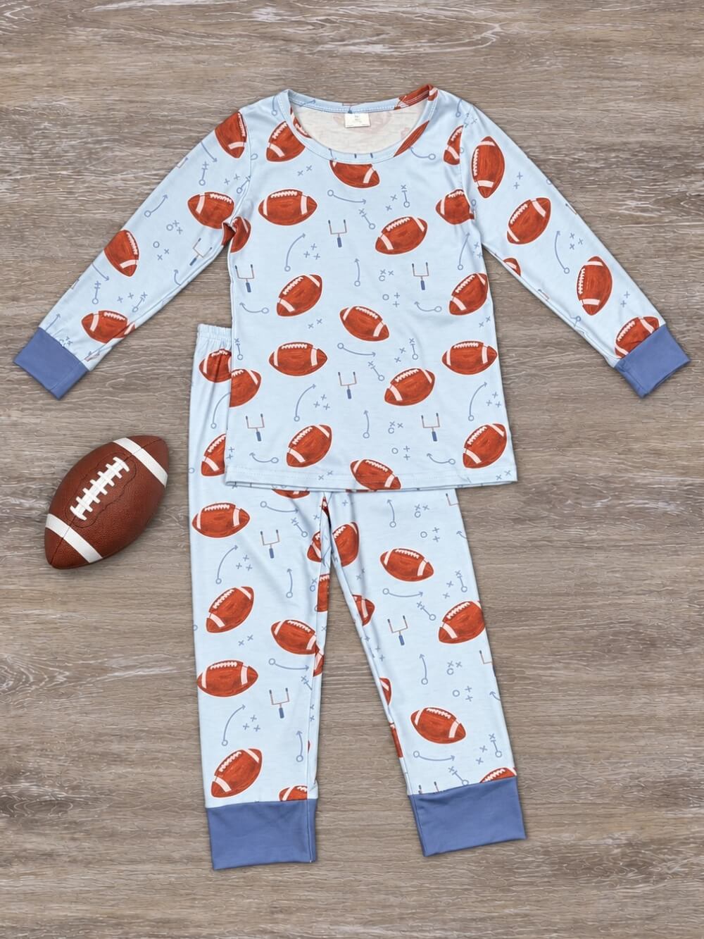 Game Day Football Boys Blue Lounge Set