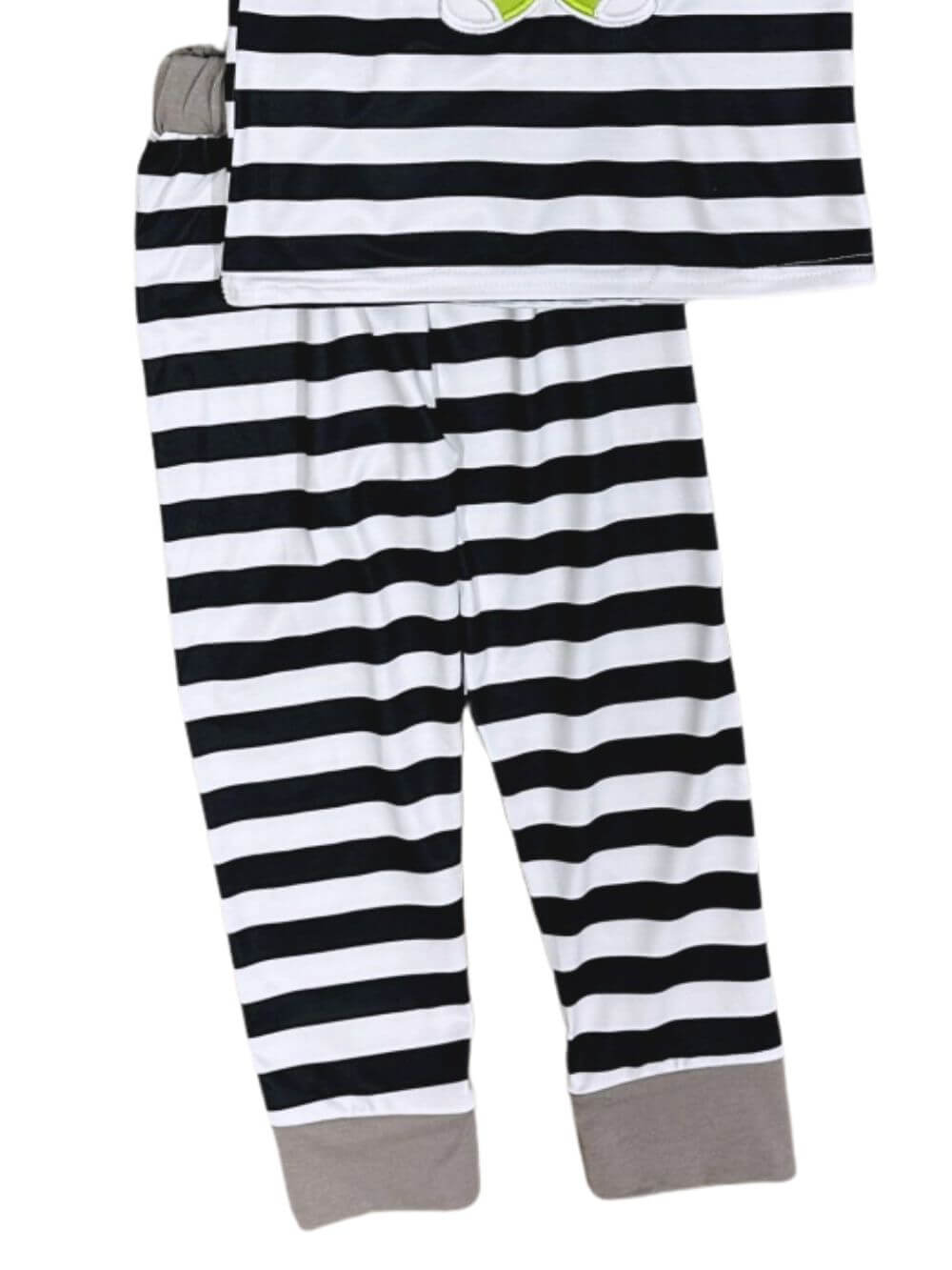 Ghostly Stripes Boys Halloween Lounge Set - Sydney So Sweet