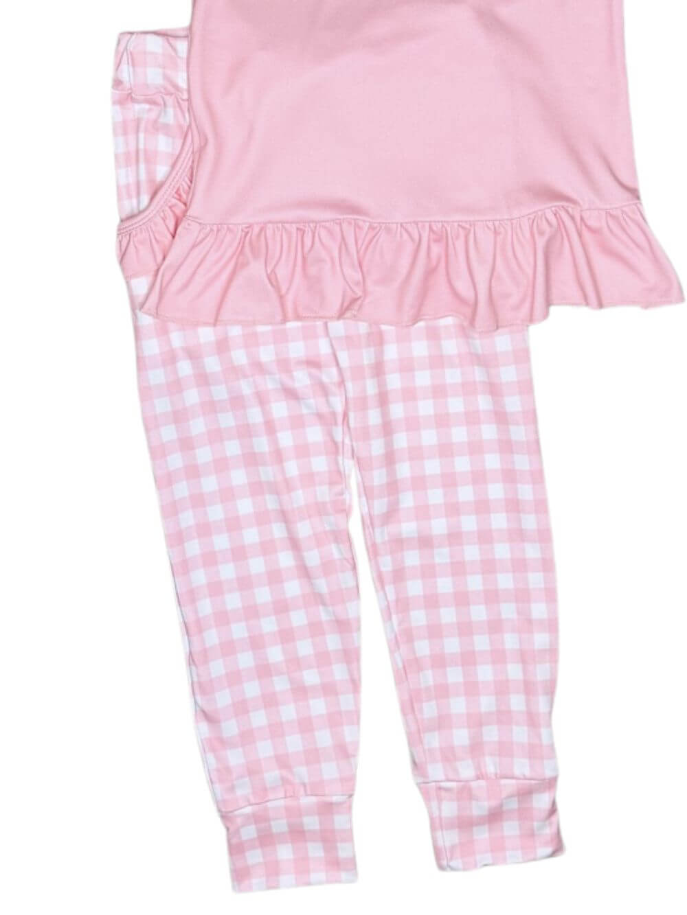 God Is Good All The Time Pink Girls Jogger Outfit