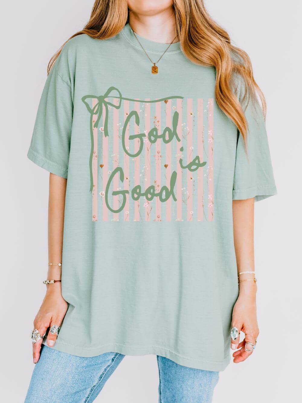 God is Good Graphic T-Shirt  Christian Faith Graphic Tee