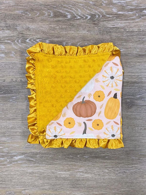 Gourd Vibes Only Minky Dot Toddler & Baby Blanket - Sydney So Sweet