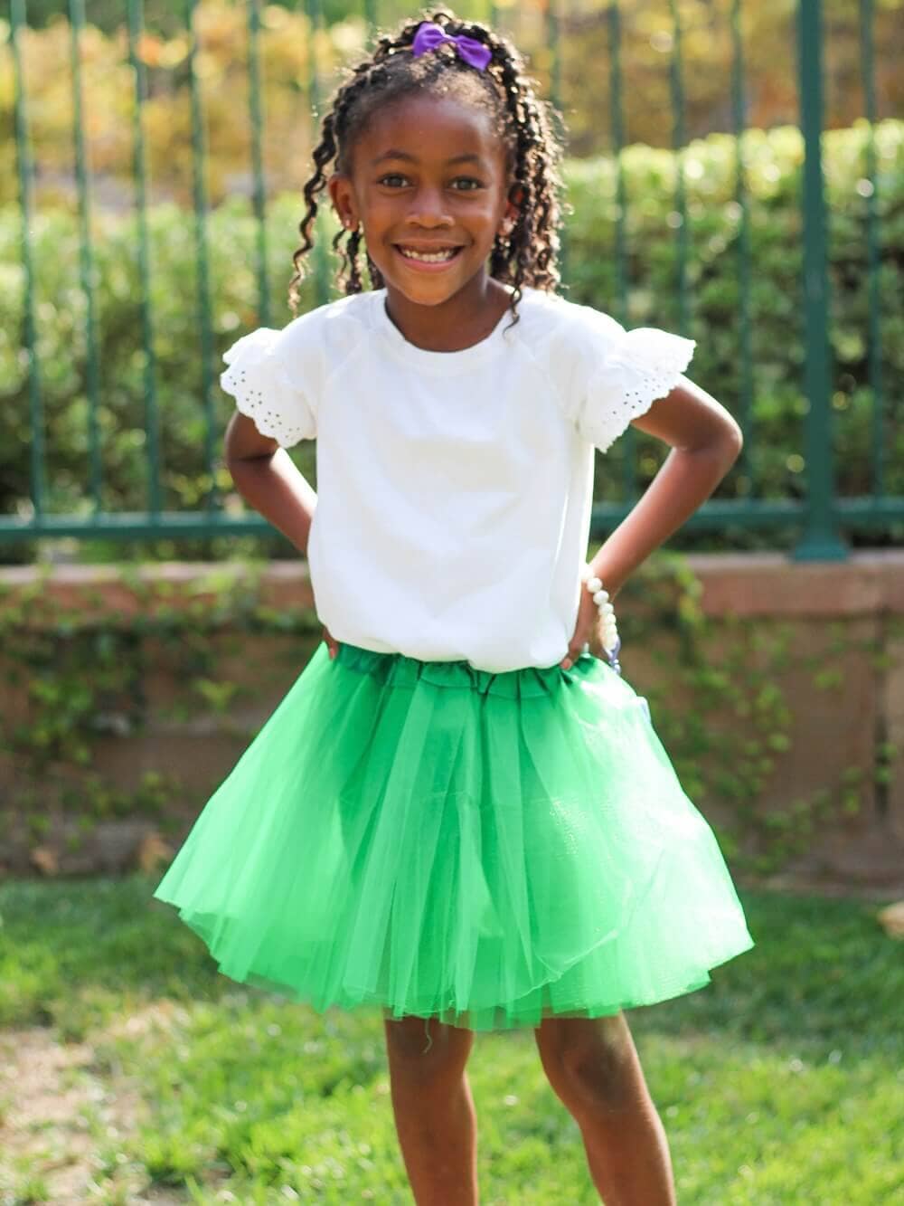 Solid Color Costume Tutu Skirt - Toddler, Little Girl, Kid Size for Dress Up - Sydney So Sweet