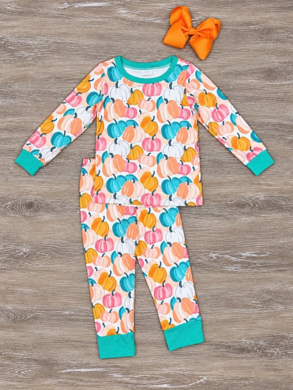 Happy Harvest Pumpkin Kids Lounge Set