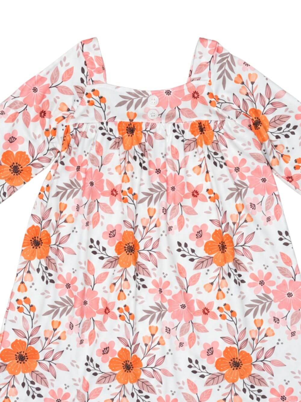 Harvest Poppies Girls Floral Fall Dress