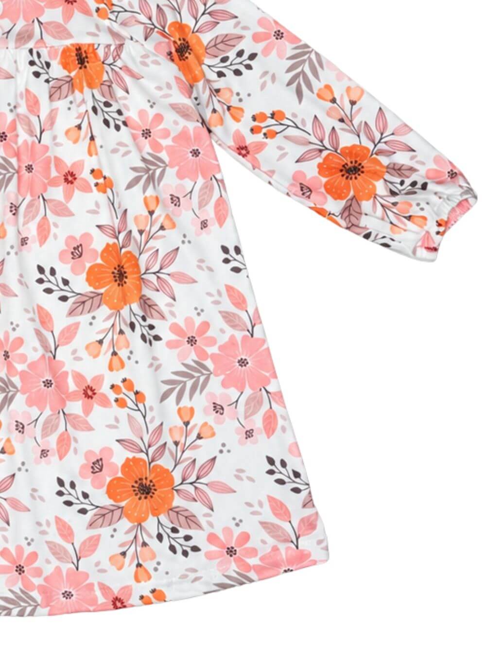 Harvest Poppies Girls Floral Fall Dress