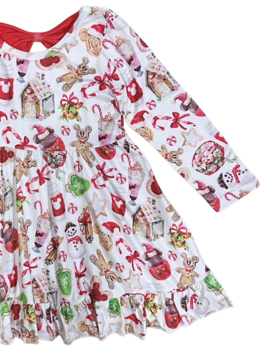 Holiday Magic Girls Theme Park Christmas Twirl Dress - Sydney So Sweet