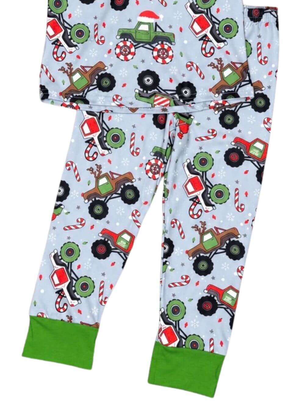 Jolly Monster Truck Kids Christmas Lounge Set