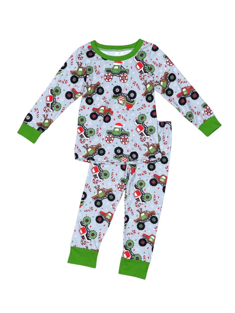 Jolly Monster Truck Kids Christmas Lounge Set