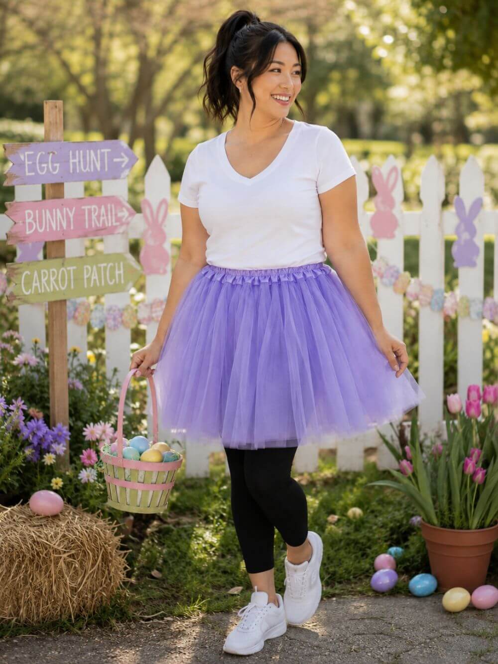 Lavender Plus Size Adult Tutu Skirt - Women's Plus Size 3- Layer Basic Ballet Costume Dance Tutus