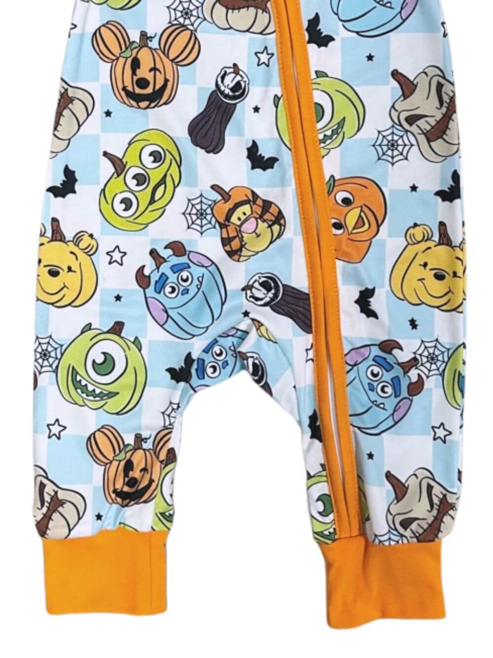 Little Monsters Boys Zip Up Baby Romper - Sydney So Sweet