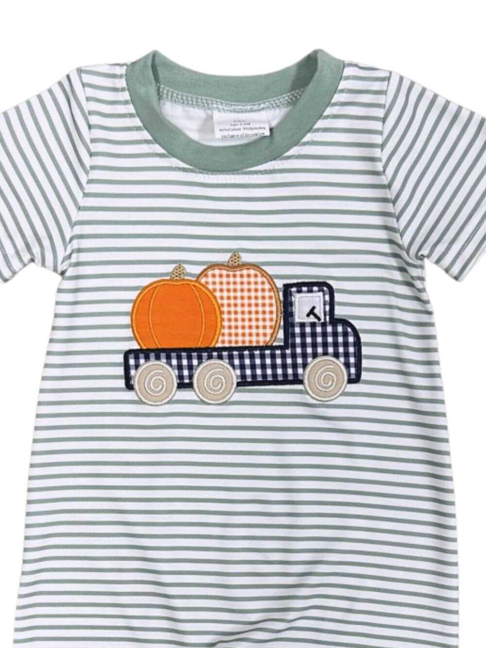 Little Pumpkin Pickup Boys Baby Romper - Sydney So Sweet