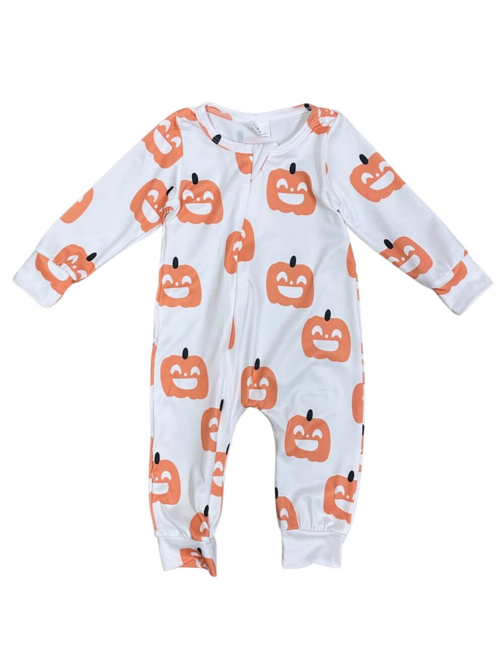 Littlest Pumpkin Baby Halloween Romper - Sydney So Sweet