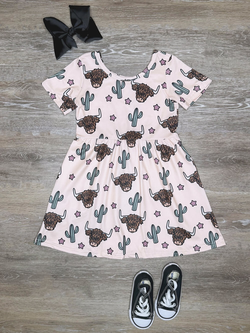 short sleeve skater dress Scoop Women's Knit Mini Skater Dress with Elbow Length Sleeves, Sizes  XS-XXL