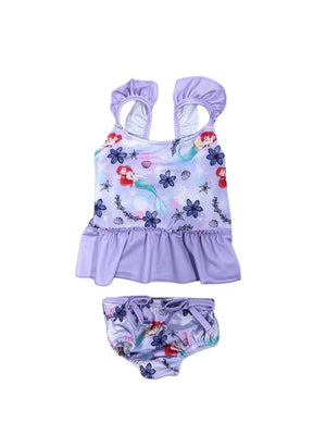 Magical Mermaid Lavender Girls Tankini Swimsuit - Sydney So Sweet