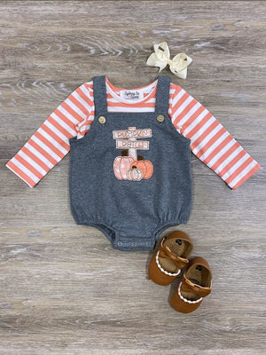 Meet Me at the Pumpkin Patch 2 Piece Baby Outfit - Sydney So Sweet