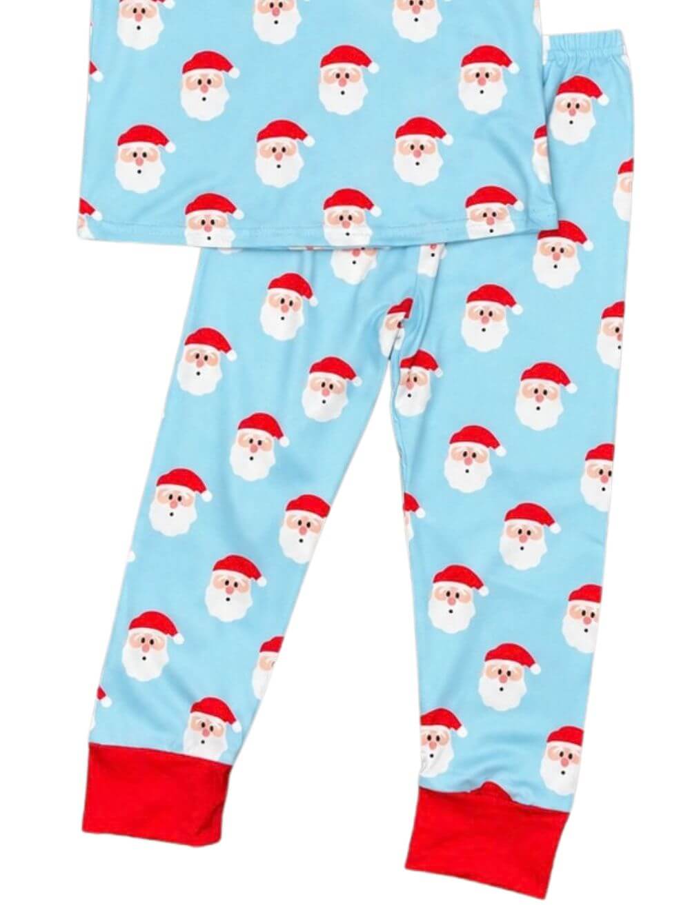 Merry Santa Blue Boys Christmas Lounge Set