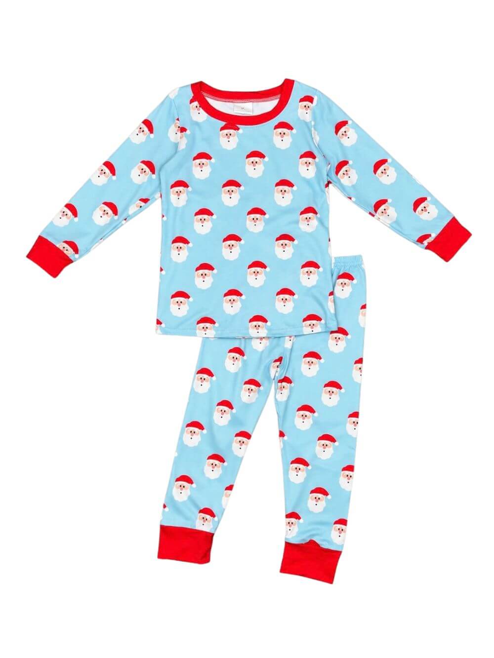 Merry Santa Blue Boys Christmas Lounge Set