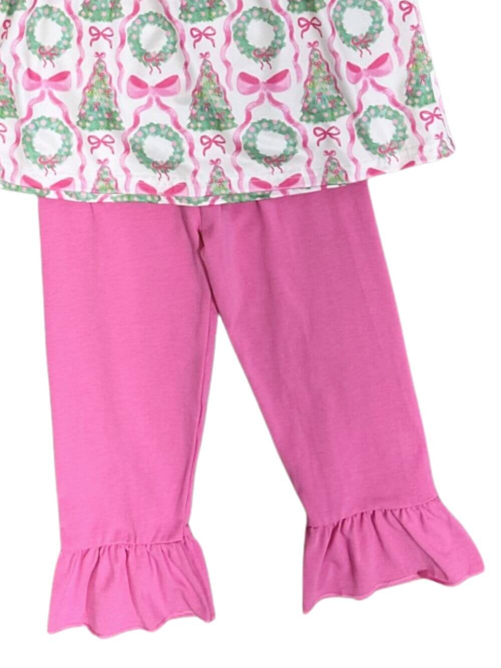 Merry & Bright Girls Christmas Tree & Wreath Outfit - Sydney So Sweet