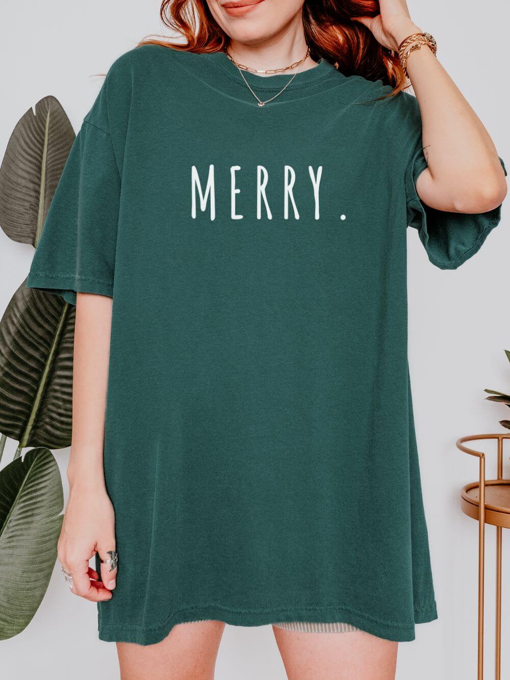 Merry Period Holiday Tee Unisex Christmas T-Shirt - Sydney So Sweet