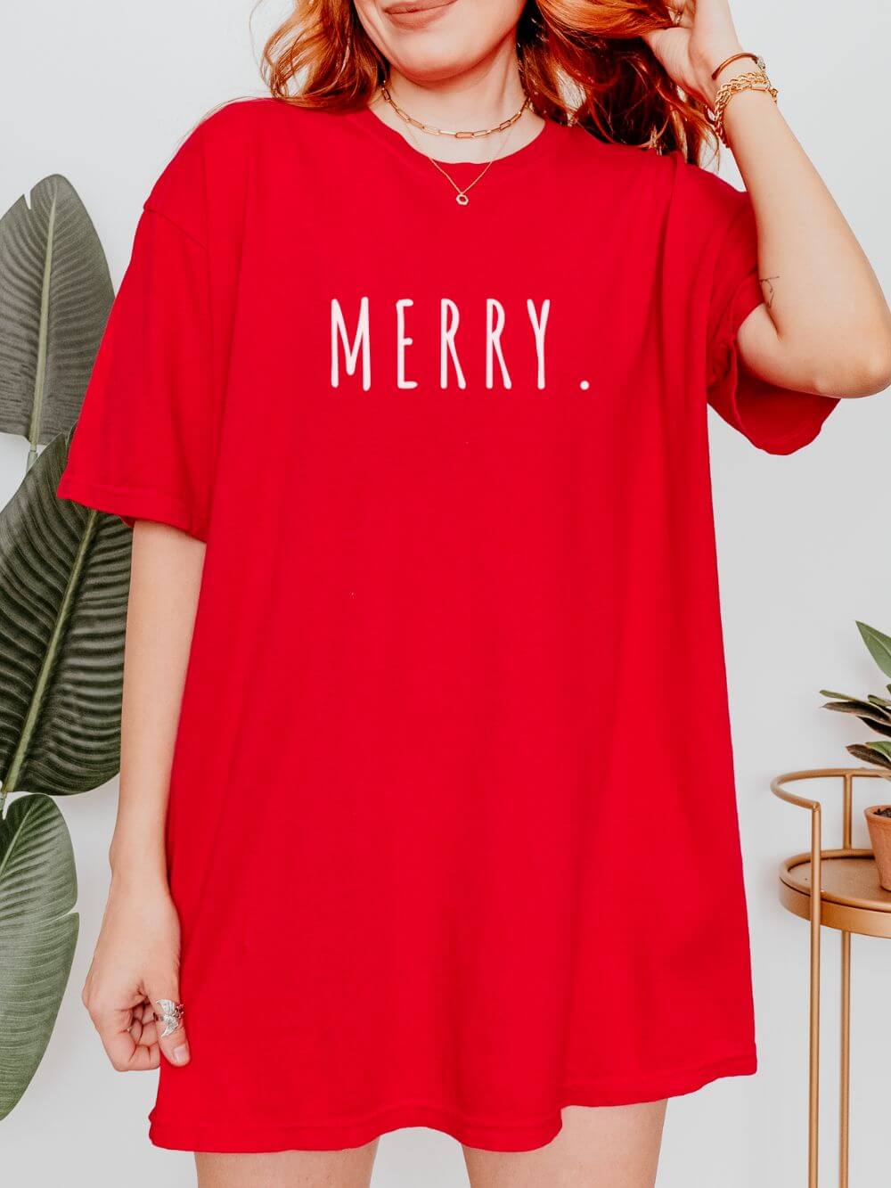 Merry Period Holiday Tee Unisex Christmas T-Shirt - Sydney So Sweet