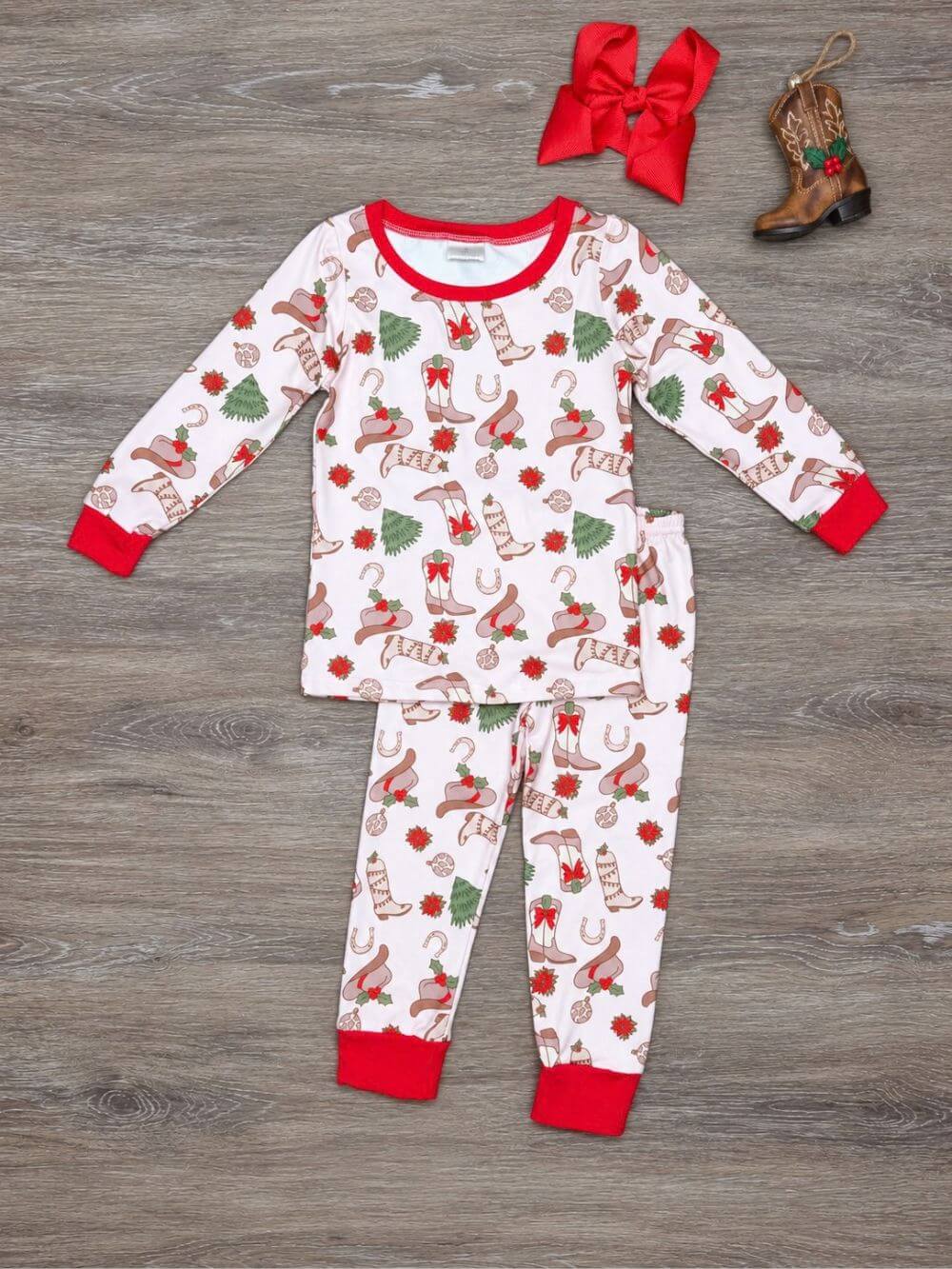 Merry Western Christmas Kids Lounge Set