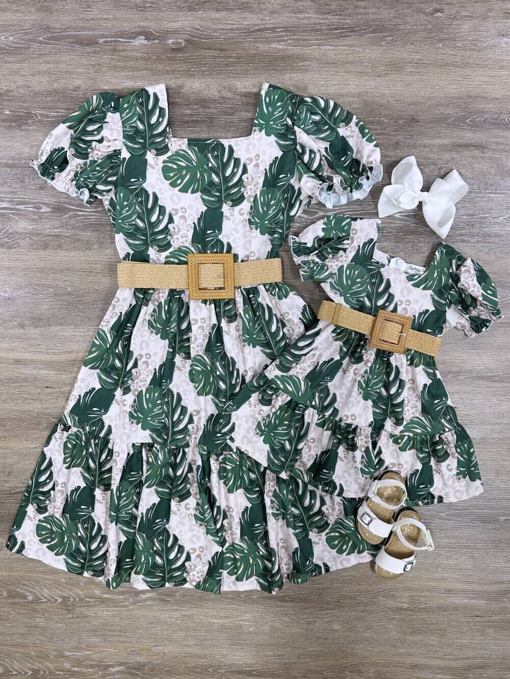 Green Mix Dress – Mamili
